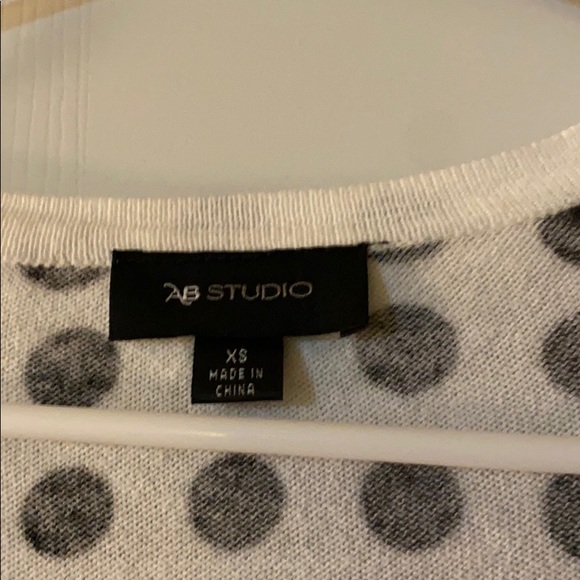 Black and cream polka cardigan - Picture 2 of 4